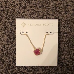 Pink/red Kendra Scott necklace